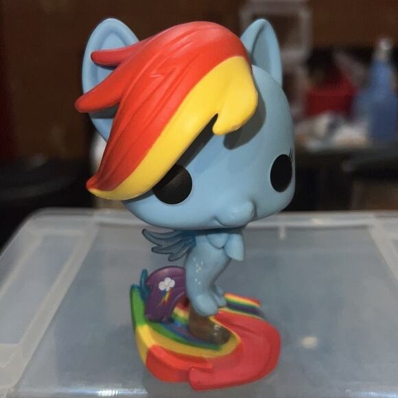 FUNKO Rainbow Dash Sea Pony (Chase Edition): My Little Pony POP! Vinyl Figure - Picture 6 of 6